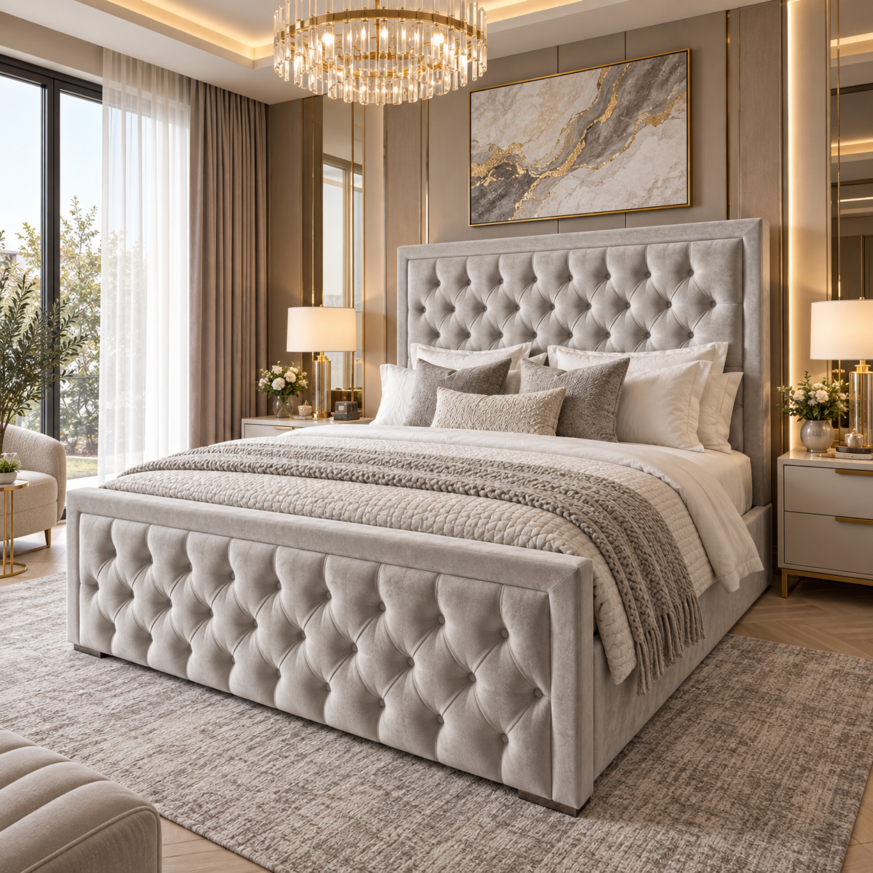 Rabbora Torino Slatted Designer Bed